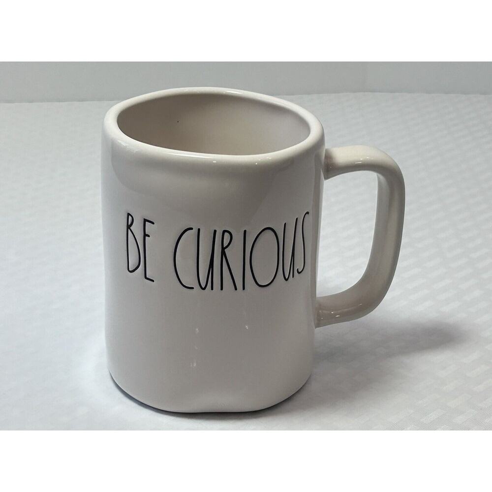 Rae Dunn By‎ Magenta “BE CURIOUS”Mug Artisan Collection By Magenta